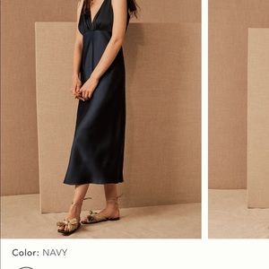 Hudson Satin Charmeuse Dress